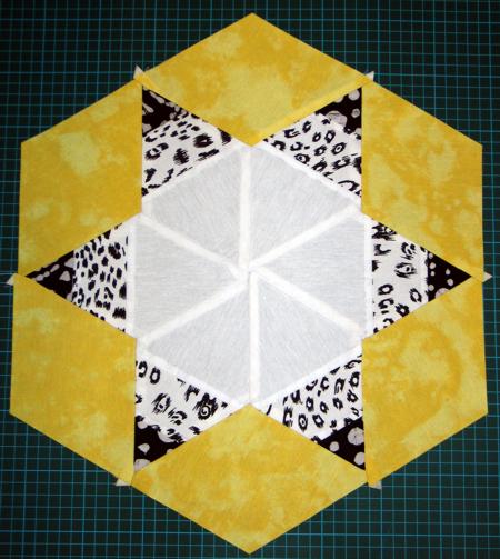 Hexagonal Quilted Place Mats image 6