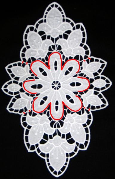 Fleur de Lis Doily image 6