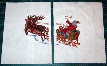 Santa's Sleigh Table Runner image 2