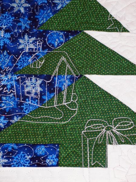 Santa's Sleigh Table Runner image 21