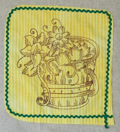 Embroidered Spring Valance image 8