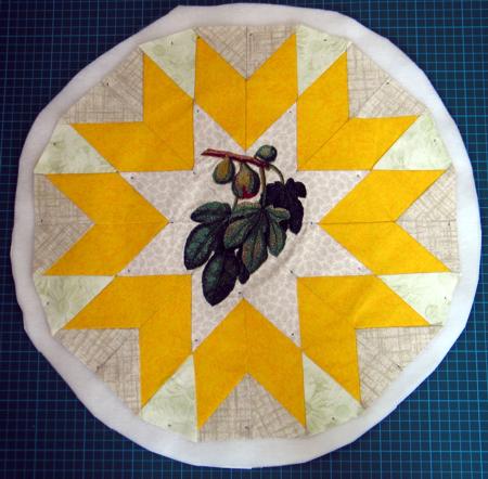 Sun and Figs Quilted Table Topper image 12