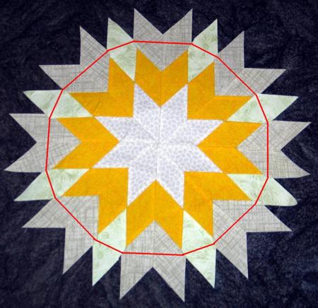 Sun and Figs Quilted Table Topper image 10