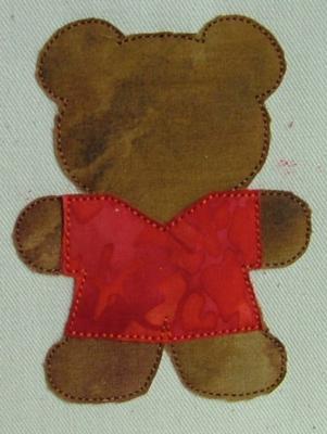 Teddy Bear Cookie Cutter Applique Set image 9