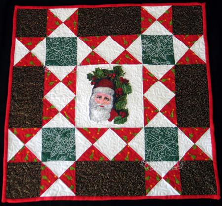 Vintage Santa Wall Hanging image 1