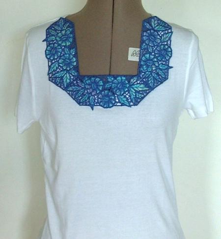 T-shirts Embellished with Cutwork Applique image 9