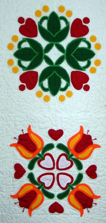 Applique Flower Album Quilt image 7