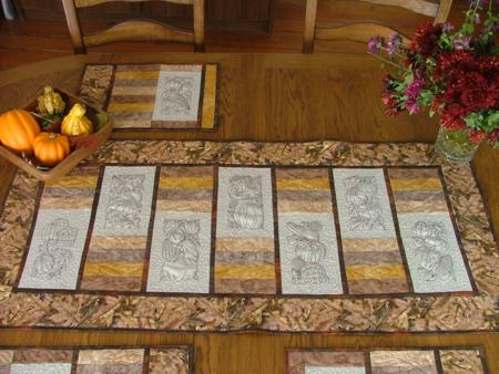 Autumn-Themed Table Set. Part II: Table Runner image 11