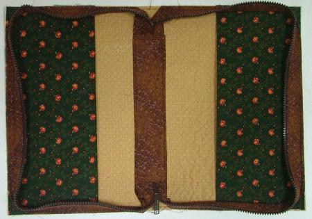 Quilted Bible Cover with Embroidery image 16