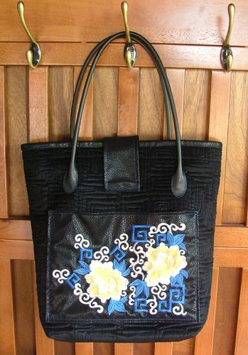 Quilted Peony Bag image 1