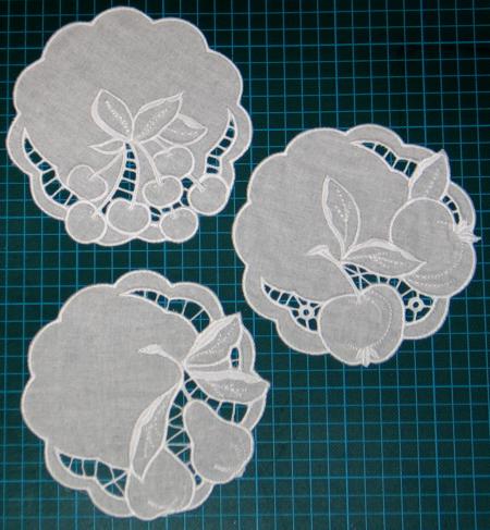 Cutwork Fruit Doilies image 6