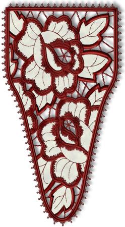 Rose Cutwork Insert image 1