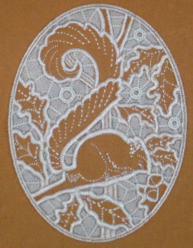 Squirrel Cutwork Lace image 4