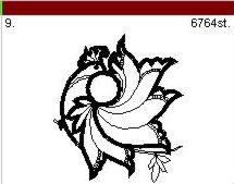 Fancy Bird Applique Designs image 6