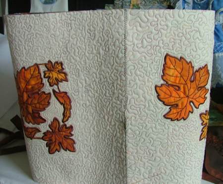 Autumn Leaves Quilted Tote Bag image 8