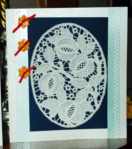 Pomegranate Cutwork image 6