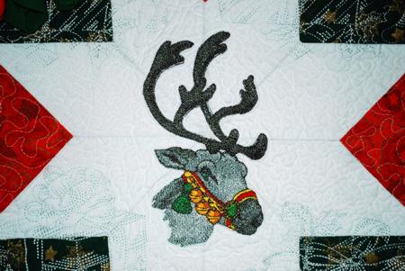 Santa's Reindeer Wall Hanging image 15