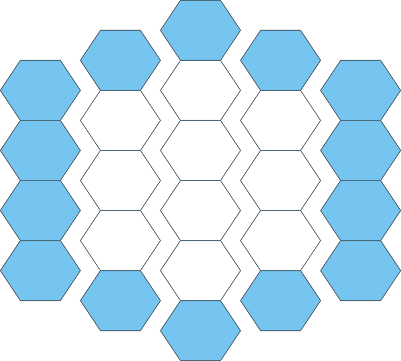 Hexagon-Block Quilted Table Topper image 10