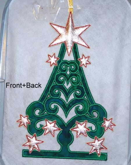 Applique Christmas Tree Ornament image 9