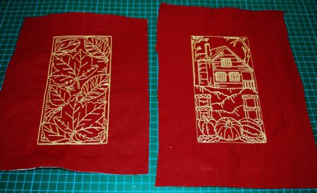 Autumn Bookmarks with Embroidery image 2