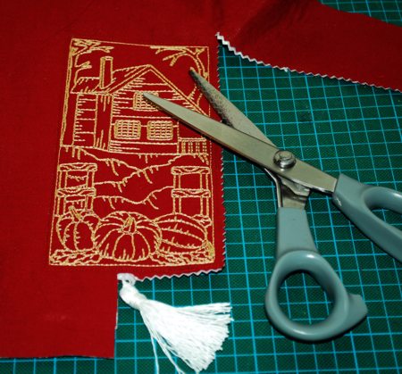Autumn Bookmarks with Embroidery image 8