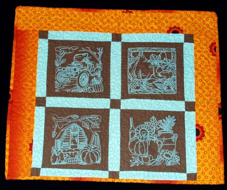 Quilted Place Mats for the Autumn Table image 10