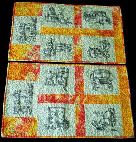 Quilted Table Mats for Kids image 9