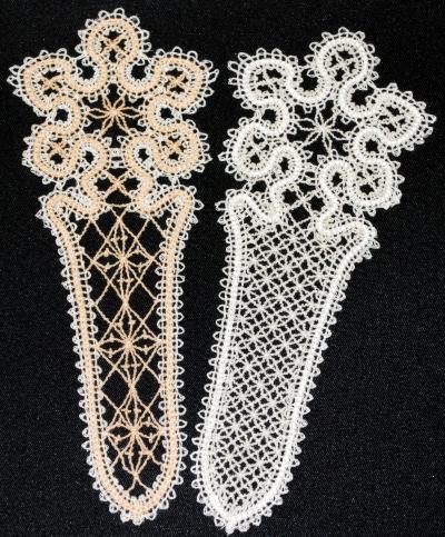 Doily from FSL Battenberg Snowflake Bookmarks image 1