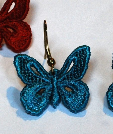 FSL Butterfly Earrings Set image 2