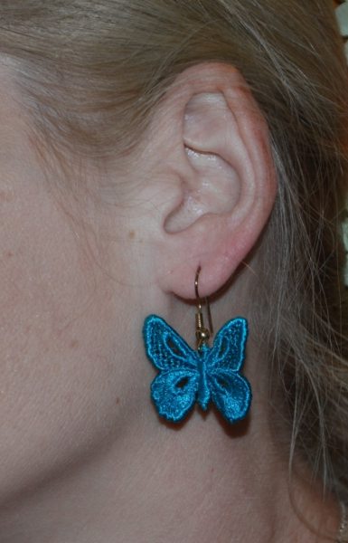 FSL Butterfly Earrings Set image 5