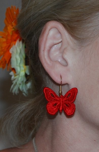 FSL Butterfly Earrings Set image 4