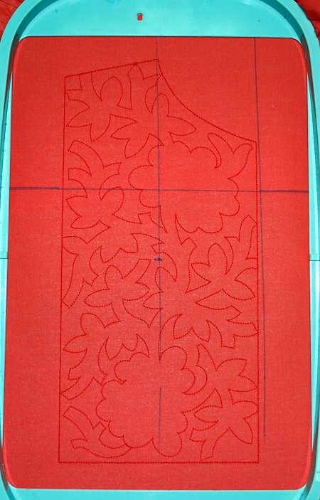 Cutwork Applique Lace Yoke image 2