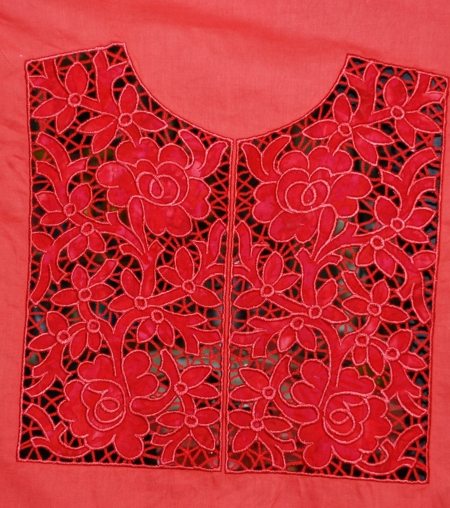 Cutwork Applique Lace Yoke image 8