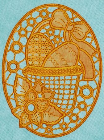 Easter Egg Cutwork Lace image 10