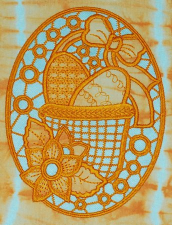 Easter Egg Cutwork Lace image 4