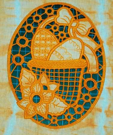 Easter Egg Cutwork Lace image 5