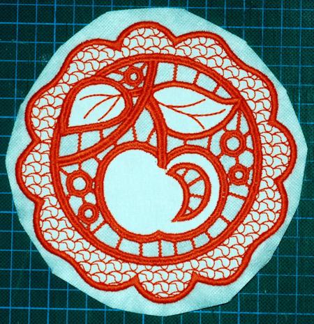 Cutwork Lace Fruit Doilies image 6