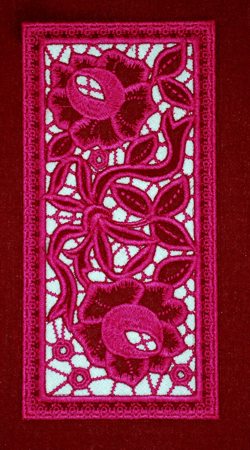 Cutwork Rose Panel image 4