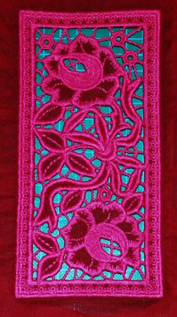 Cutwork Rose Panel image 5