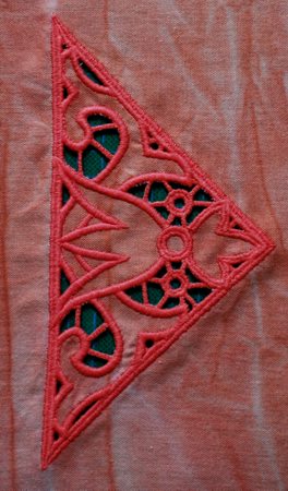 Cutwork Triangles image 5