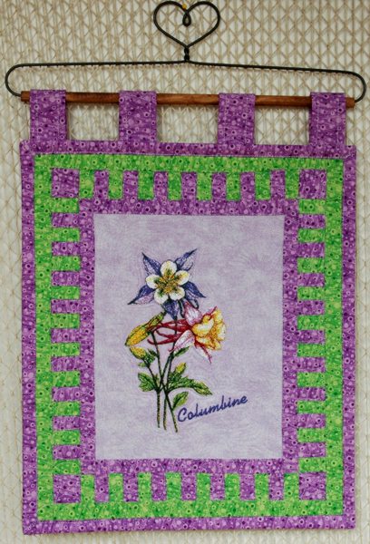 Flower Hanging: Columbine image 1