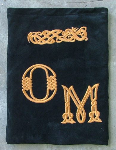 Suede iPad Case with Embroidery image 11