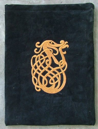 Suede iPad Case with Embroidery image 12