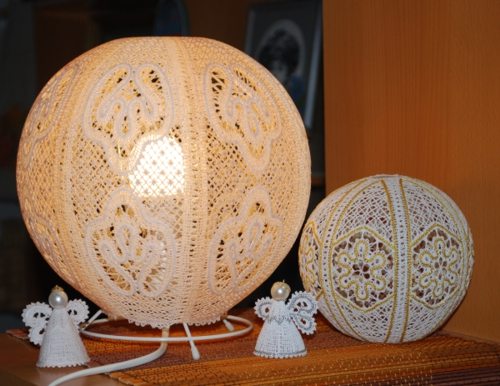 FSL Battenberg Lace Lamp Shade image 7