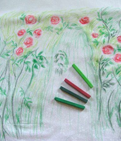 My Sweet Rose Art Quilt image 3