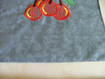 Summer Apron with Berry Embroidery image 9