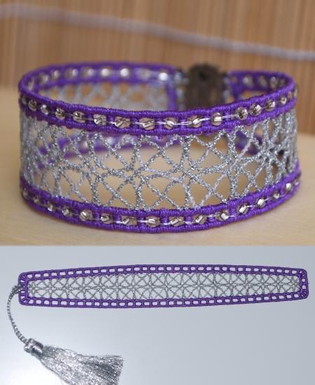 Elegant Bracelet & Bangles Color Silver Size 2.4