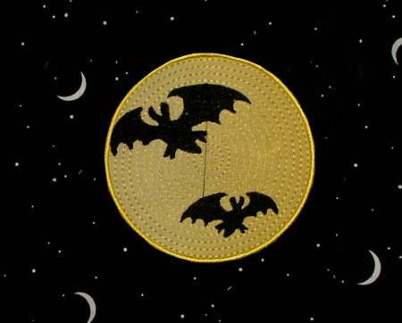 Halloween Moon Applique image 3