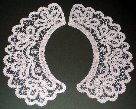 FSL Battenberg Lace Collar image 1