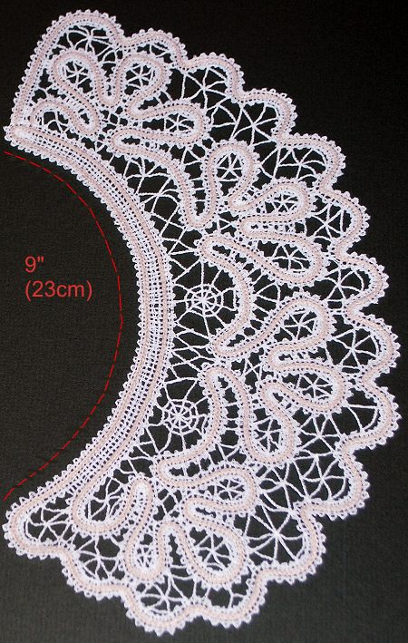 FSL Battenberg Lace Collar image 3